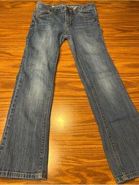 Mossimo Supply Co. Kids Medium Blue Faded Straight-Leg Jeans